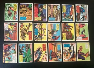 Lote de 18 tarjetas 1957 Topps Isolation Booth - Imagen 1 de 6