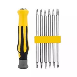 6-1 Zoll Set Sicherheit manipulationssicher Magnetschraubendreher Bit Sechskant Torx Schraubendreher... - Bild 1 von 9