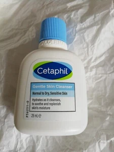 CETAPHIL Gentle Skin Cleanser NORMAL to DRY SENSITIVE Make-Up Removal 29ml NEW - Picture 1 of 2
