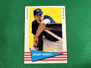 1999 Fleer Tradition Vintage '61 #25 Jeromy Burnitz Milwaukee Brewers - Picture 1 of 1