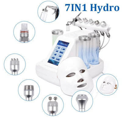 7IN1 Facial Water Hydro Dermabrasion Deep Cleansing Skin Whitening Machine - Image 1 of 4
