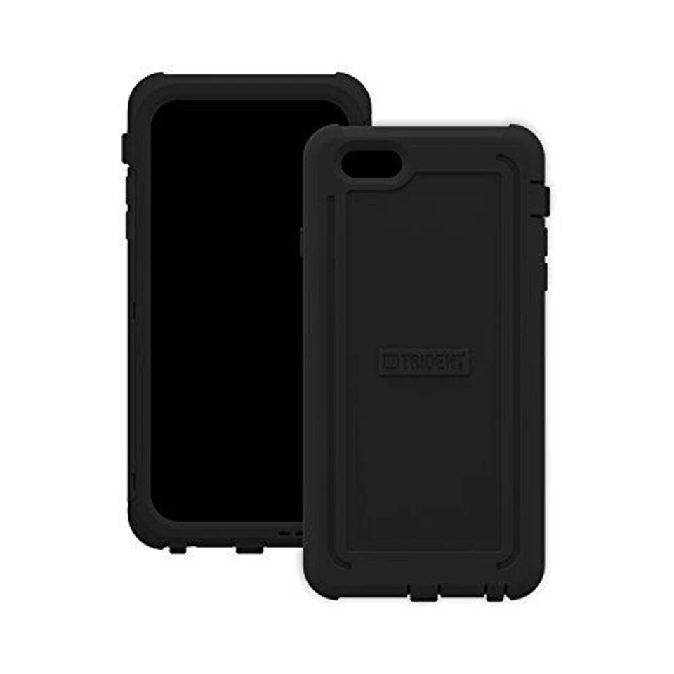 Trident Cyclops Rugged Hard Snap Case Cover For iPhone 6 & iPhone 6s - Black - Image 1 of 2