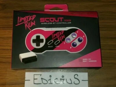 Hyperkin Scout Premium Wireless Controller SNES PC MAC ANDROID Limited Run Games - Image 1 of 2