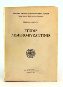 Nicolas Adontz 1965 Etudes Armeno-Byzantines Fondation Calouste Gulbenkian PB - Picture 1 of 4