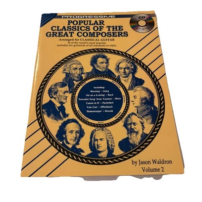 Progressive Popular Classics Great Composers Classical Guitar Jason Volume 2 - Image 1 of 4