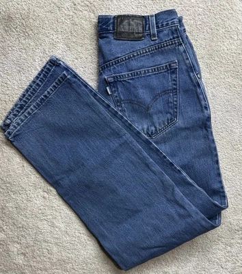 Vtg Levis Silvertab Jeans  Blue Straight+Loose Slightly Faded Men’s 30X32 - Image 1 of 4