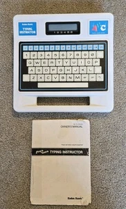 Vintage 1988 Radio Shack Play 'N Learn Typing Instructor Game w/Booklet *WORKS* - Picture 1 of 6
