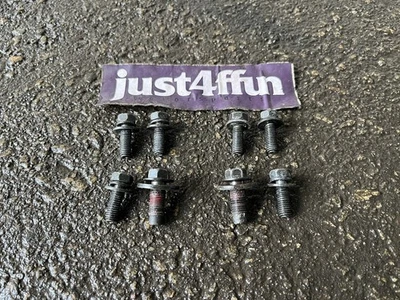 92-00 Honda Civic Oem Front Seat Mounting Bolts Hardware 90-01 Acura Integra Crv - Image 1 of 4