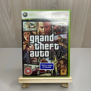 GTA4 GRAND THEFT AUTO IV gioco per XBOX 360 COMPLETO ITALIANO PAL GTA + MAPPA - Foto 1 di 4