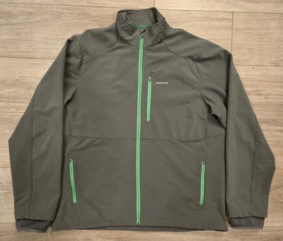Patagonia Integral Men's XL Gray Polartec Full Zip Soft Shell Rain Jacket Winter - Image 1 of 4