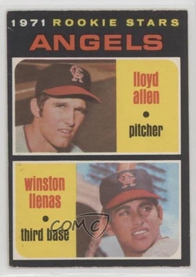 1971 O-Pee-Chee 1971 Rookie Stars Lloyd Allen Winston Llenas #152 Rookie RC - Image 1 of 2