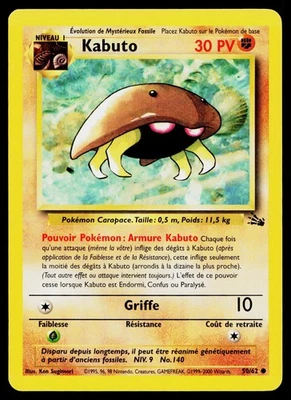 Kabuto 50/62 Fossil Common FRENCH - Image 1 of 2