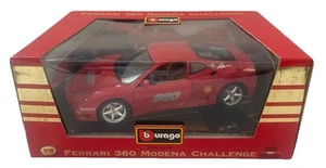 Burago 1:18 Ferrari 360 Modena Challenge cod 3378 rot Diecast Modellauto MIB - Bild 1 von 13