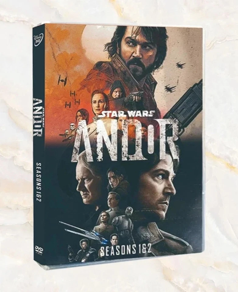 Star Wars: Andor | Complete DVD Collection | Seasons 1–2 | 6 Discs.#