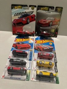 Hot Wheels Ferrari 2025 - Euro - Iconos - F50 - F40 - Stradale - Lote Competizone - Imagen 1 de 9