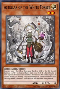 Yugioh! Mega Tins 2025 1x PScR Astellar of the White Forest - Picture 1 of 1