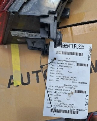 TLP- Faro trasero AUDI A6 2016 Foto 1 de 2