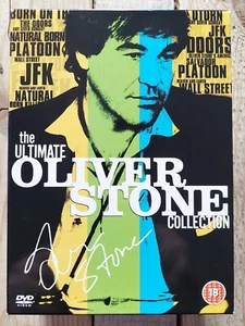 The Ultimate Oliver Stone Collection DVD R2 UK VGC Salvador Platoon Wall Street. - Picture 1 of 24