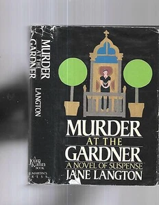 Murder At The Gardner. by Jane Langton. N.Y. 1988. First Edition. in d/j - Imagen 1 de 1