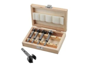 Faithfull Forstner Bit Set 5 Piece Sizes 15, 20, 25, 30, 35mm FAIFORSET5W - Imagen 1 de 4