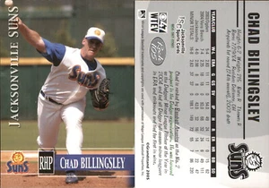 Chad Billingsley 2005 Grandstand Jacksonville Suns #12 RC FREE SHIP - Picture 1 of 1