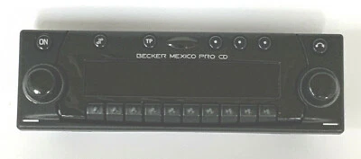 Becker BE 4627 Bedienteil komplett  Mexico Pro CD frontplate gelbrot - Bild 1 von 3