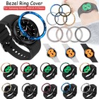 Für Samsung Galaxy Watch 4 40 44mm 42 46mm Bezel Lünette Ring Case Hülle Metall