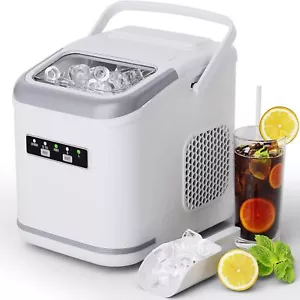 Eiswürfelmaschine Eiswürfelbereiter Icemaker Ice Maker Machine 2 Eiswürfel-Größe - Afbeelding 1 van 19