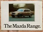 Mazda Range Auto Broschüre - Oktober 1977