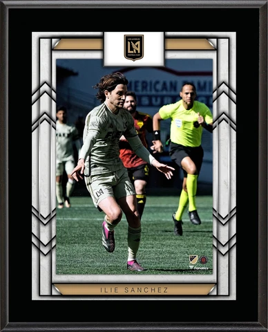 Ilie Sanchez LAFC 10.5" x 13" Sublimated Player Plaque Cover