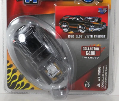 Series 3 CHASE 1970 Oldsmobile 70 Vista Cruiser Olds Black Station Wagon 1:64 - Image 1 of 4