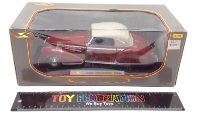 Литые красные модели Signature масштаб 1:18 1947 Delahaye 135 м - Изображение 1 из 4