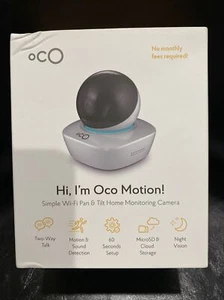 Oco Wireless Connection Indoor Video Surveillance Security Camera Motion New - Picture 1 of 5