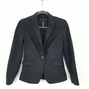 Banana Republic Suit Women's 2P Petite Dark Blue Stretch Long Sleeves - Picture 1 of 12