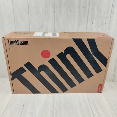 Lenovo ThinkVision Monitor E24-29 23.8" Full HD TFT LCD 1920 x 1080 Black Flat - Image 1 of 4