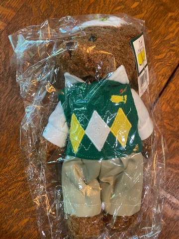 NEW 2014 Masters DATED Player BEAR from AUGUSTA Cover