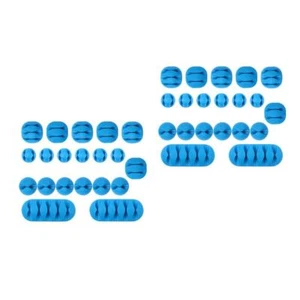 2 Pack Drahtwicker -Drahtklemme Kabelclip-Organizer Kabelorganisator - Afbeelding 1 van 12