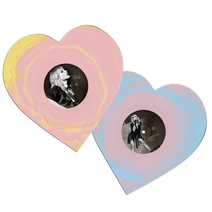 ❤️ Taylor Swift LOVER (Live From Paris) Heart Shaped Vinyl Record LP IN HAND - Picture 1 of 3