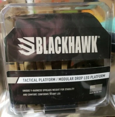 BLACKHAWK! Тактическая кобура на ножку — коричневый койот 432000PCT - Изображение 1 из 3