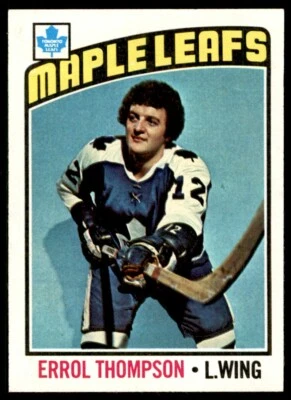 1976-77 Topps Errol Thompson Toronto Maple Leafs #259 - Image 1 of 2