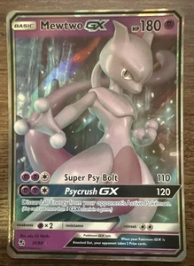 Pokemon TCG Mewtwo-GX 31/68 Destino Nascosto Holo quasi nuovo - Foto 1 di 10