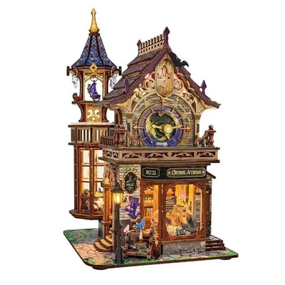 Magic Time Society Miniature DIY Model Kit - Musical Fantasy Clock Tower Gift - Image 1 of 4