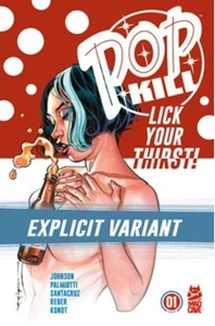 Pop Kill #1 Brian Stelfreeze Bagged Variant Cover (Mad Cave Studios) - Picture 1 of 3