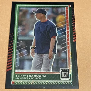 Donruss Panini Optic Black Disco SP 2025 Terry Francona Boston Red Sox No. 38 - Imagen 1 de 3