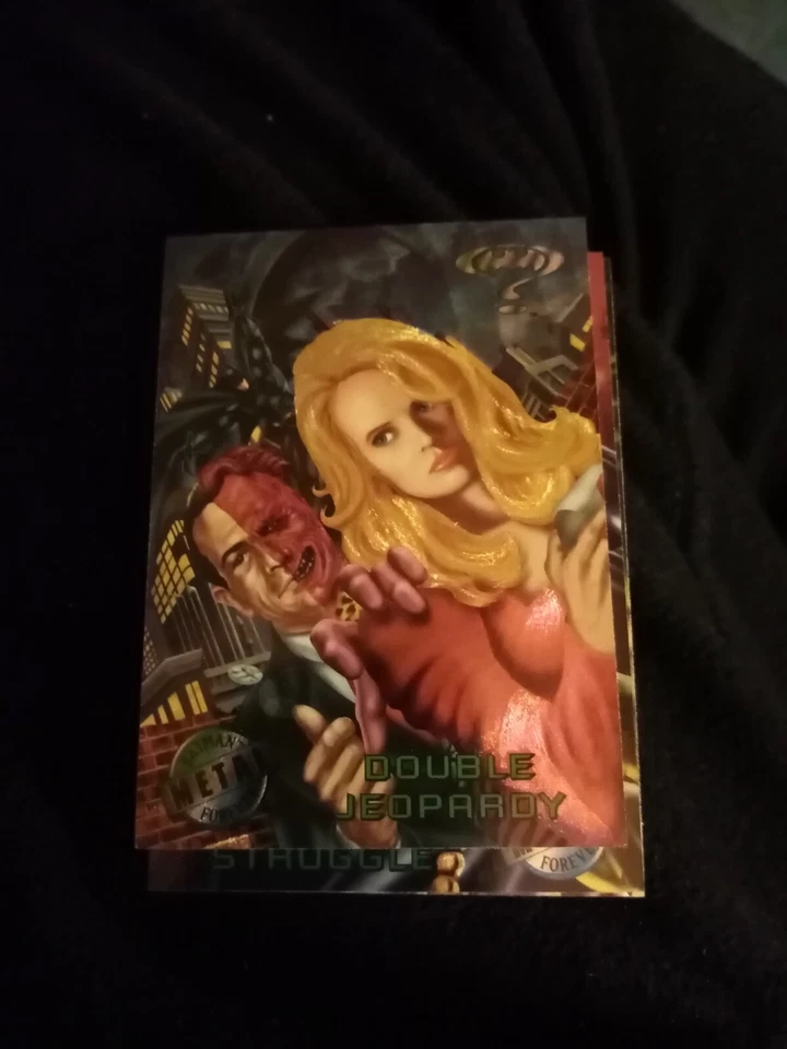 Xm43 DC BATMAN FOREVER METAL TRADING CARD 95 No 53 - Image 1 of 1