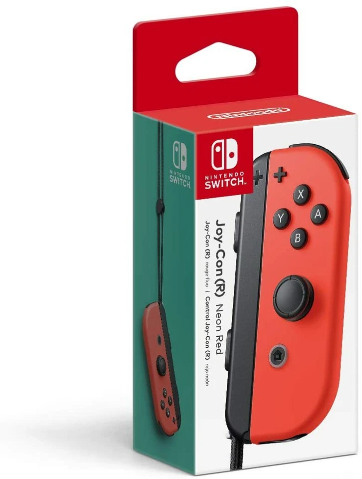 OFICIAL Nintendo Switch *GENUINO* Mandos Inalámbricos Joy-Con (Azul/Rojo) Nuevos Foto 1 de 4