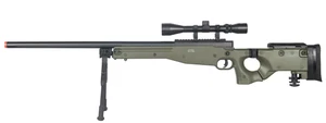 Uk Arms Airsoft L96 Bolt Action Scope Rifle W/ Fold Stock - Od Green Airsoft Gun - Picture 1 of 1