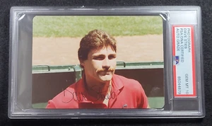 1980 DAVE STIEB Signed Original Snapshot Photo-TORONTO BLUE JAYS-PSA 10 Auto - Picture 1 of 4