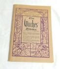 1974 Witches Almanac astrological guide Aries 1973 To Pisces Grosset Dunlap vtg
