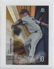 2016 Bowman Draft Box Topper Top of the Class Gold Refractor /50 Matt Manning